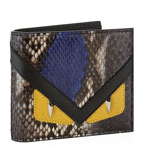 fendi monster eyes sticker|Fendi monster eyes bifold wallet.